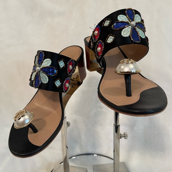 Tory Burch Estella Sandal Size 7 - Picture 2 of 15